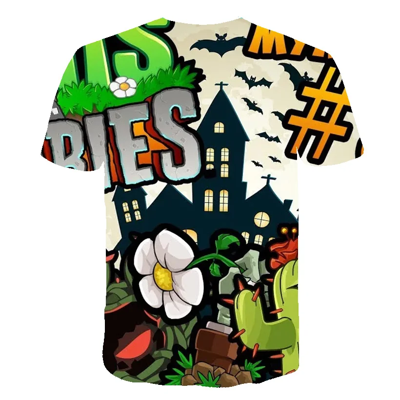 

2021 Kids Baby Boys Girls Clothes 3D Zombies Wars Printing T Shirt Cartoon Children Clothing Cute Sweatshirts Tee Tops 4T-14T