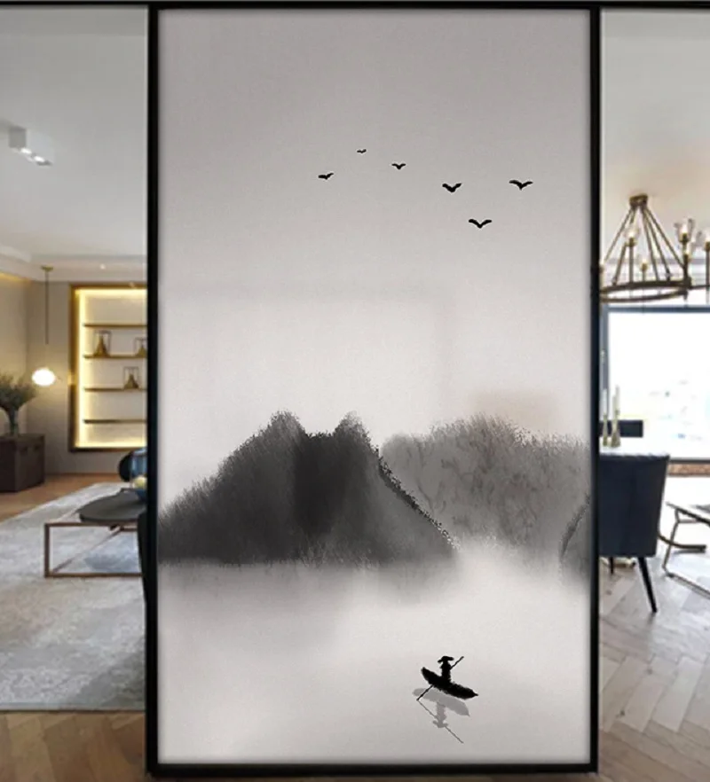 Тонировочная пленка в китайском стиле Антистатическая для домашнего декора