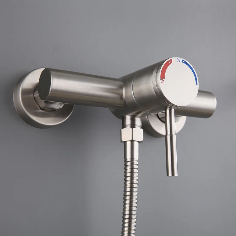 Деликатный и компактный 304 из нержавеющей стали с постоянной температурой Душ