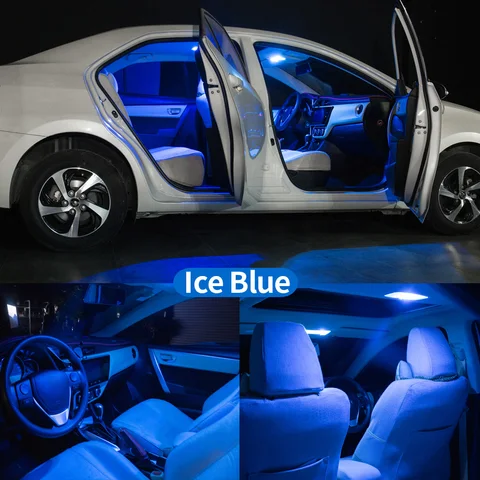 Комплект внутреннего светодиодного освещения Canbus для Mazda 2 3 5 6 CX-3 CX-5 CX-7 CX-8 CX-9 CX3 CX5 CX7 CX8 CX9 1996-2019 2020 2021 Светодиодные лампы
