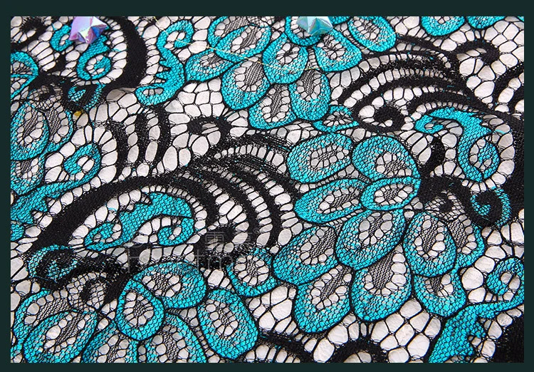 Женский кружевной купальник с вышивкой в виде павлина сексуальный спальню |