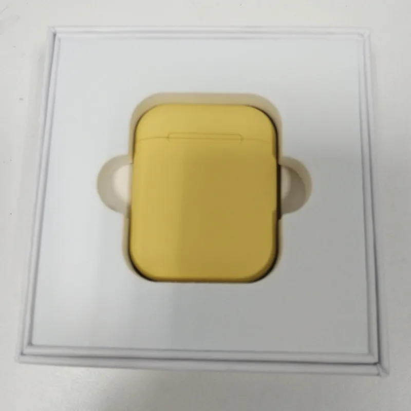 Обновленная версия Inpods 12 Bluetooth 5,0 беспроводные наушники для смартфона - Цвет: inpods12 yellow