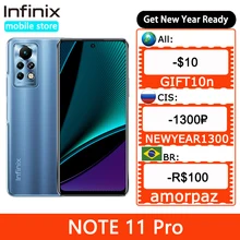 Infinix Note 11 Pro 8GB 128GB 6.95 Display Smartphone Helio G96 120Hz Refresh Rate 64MP Camera 33W Super Charge 5000 Battery