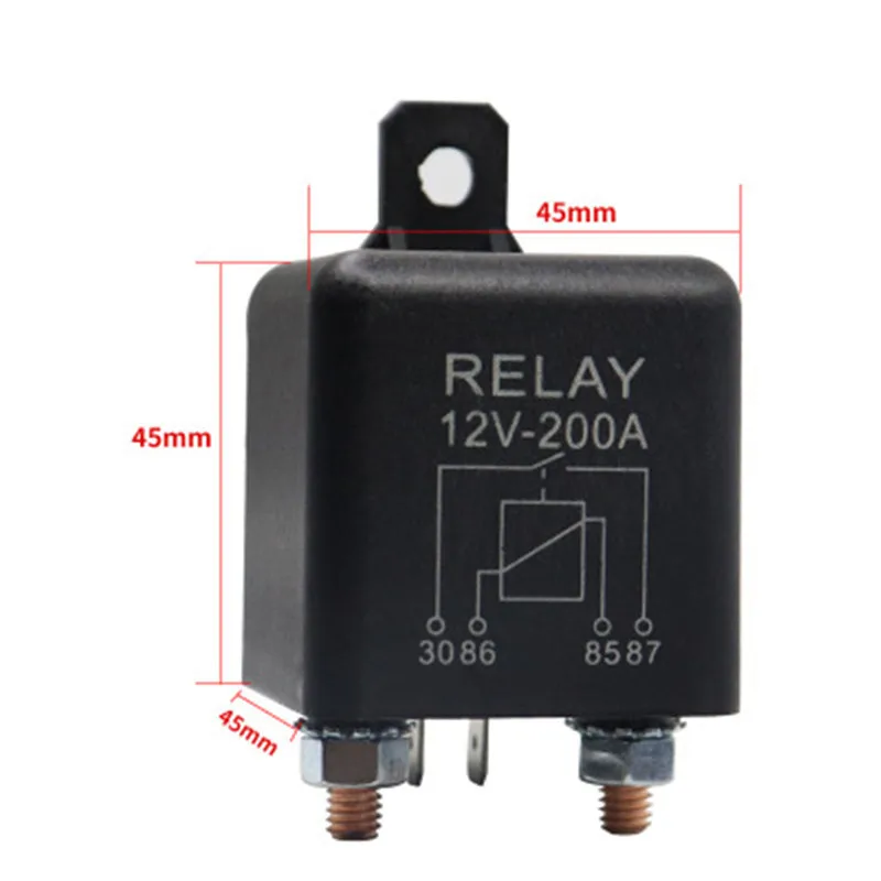 1 шт 12V/24V 200A 8 W/4 W новый автомобиль Грузовик Мотор автомобильного высокий ток реле