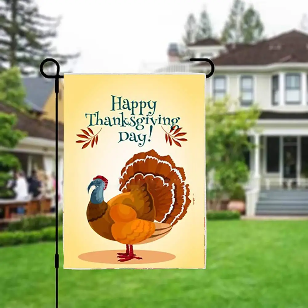 Рождественские садовые флаги Рождественская елка мешковины двор зимний флаг