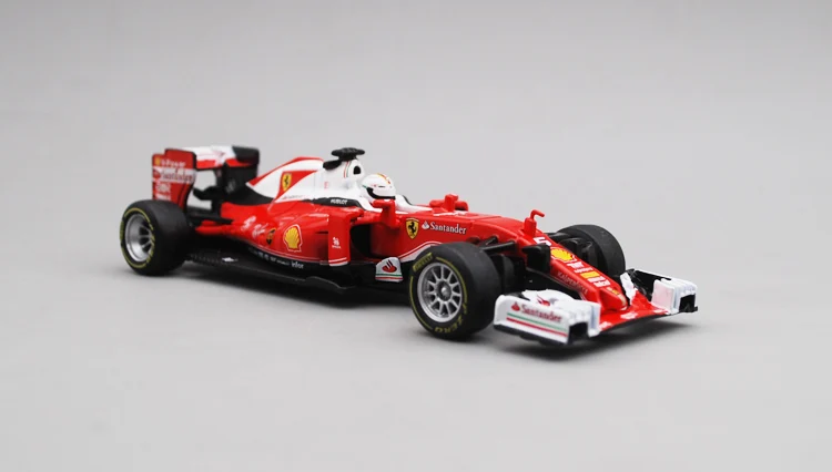 Bburago 1/32 1:32 Ferrari SF16 H S. Vettel No5 F1 формула 1 гоночный автомобиль литые модели игрушек