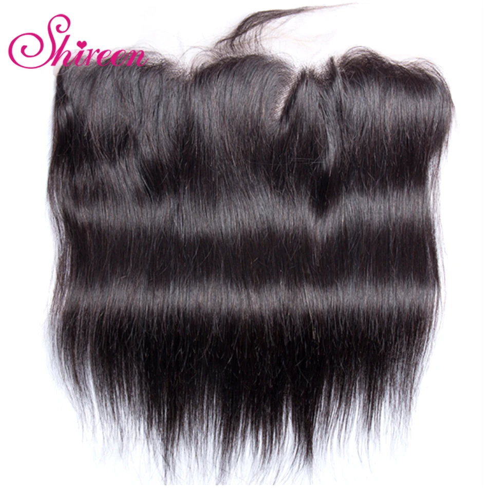 Shireen прямые человеческие волосы 3 пучка с фронтальным закрытием перуанские
