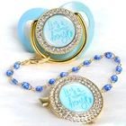 Роскошная Соска с блестящими звездами, соска для новорожденных, Детская Соска из пищевого силикона, Детская соска, подарок для будущей мамы