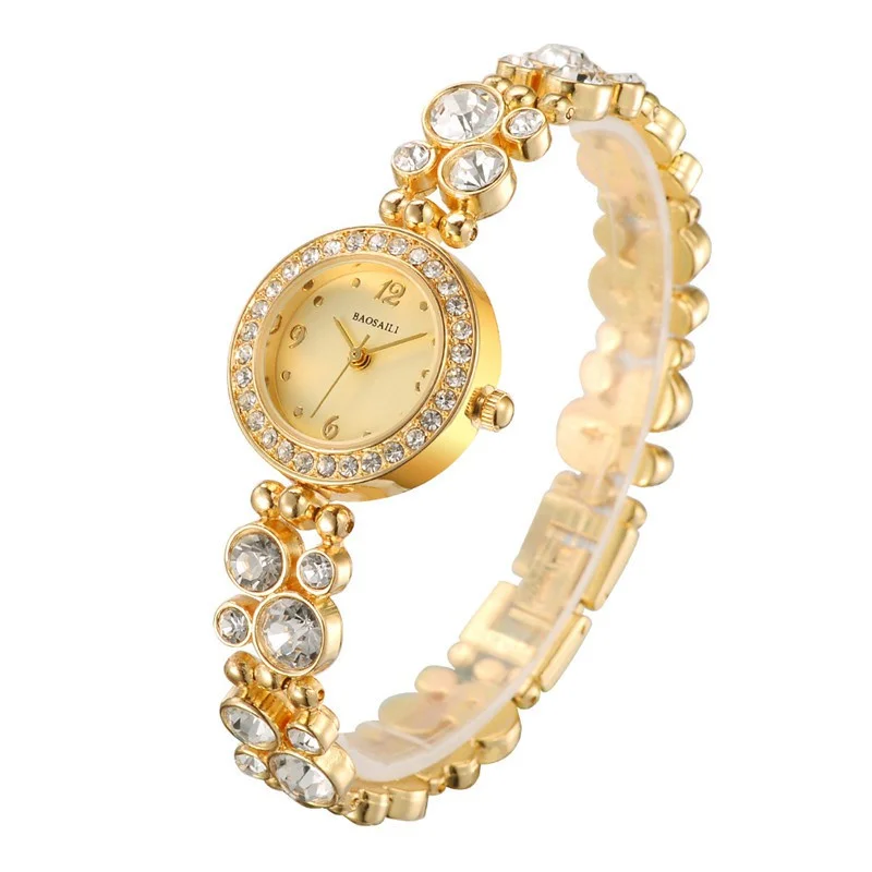 

Часы, браслет, кварцевые часы, золотые часы с бриллиантами для женщин