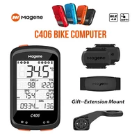 magene bike computer c406 wireless gps speedometer h64 heart rate sensors3 cadence sensor cycling kit bicycle accessories
