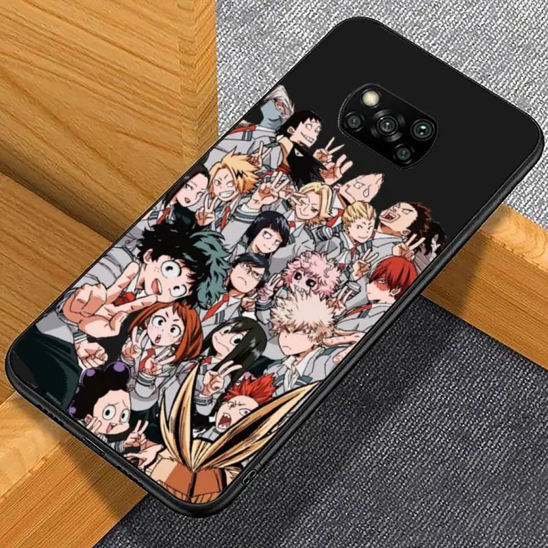 

Anime My Hero Academia buko Phone Case For Xiaomi Mi Redmi Note 7 8 9 pro 8T 9T 9S 9A 10 Lite pro