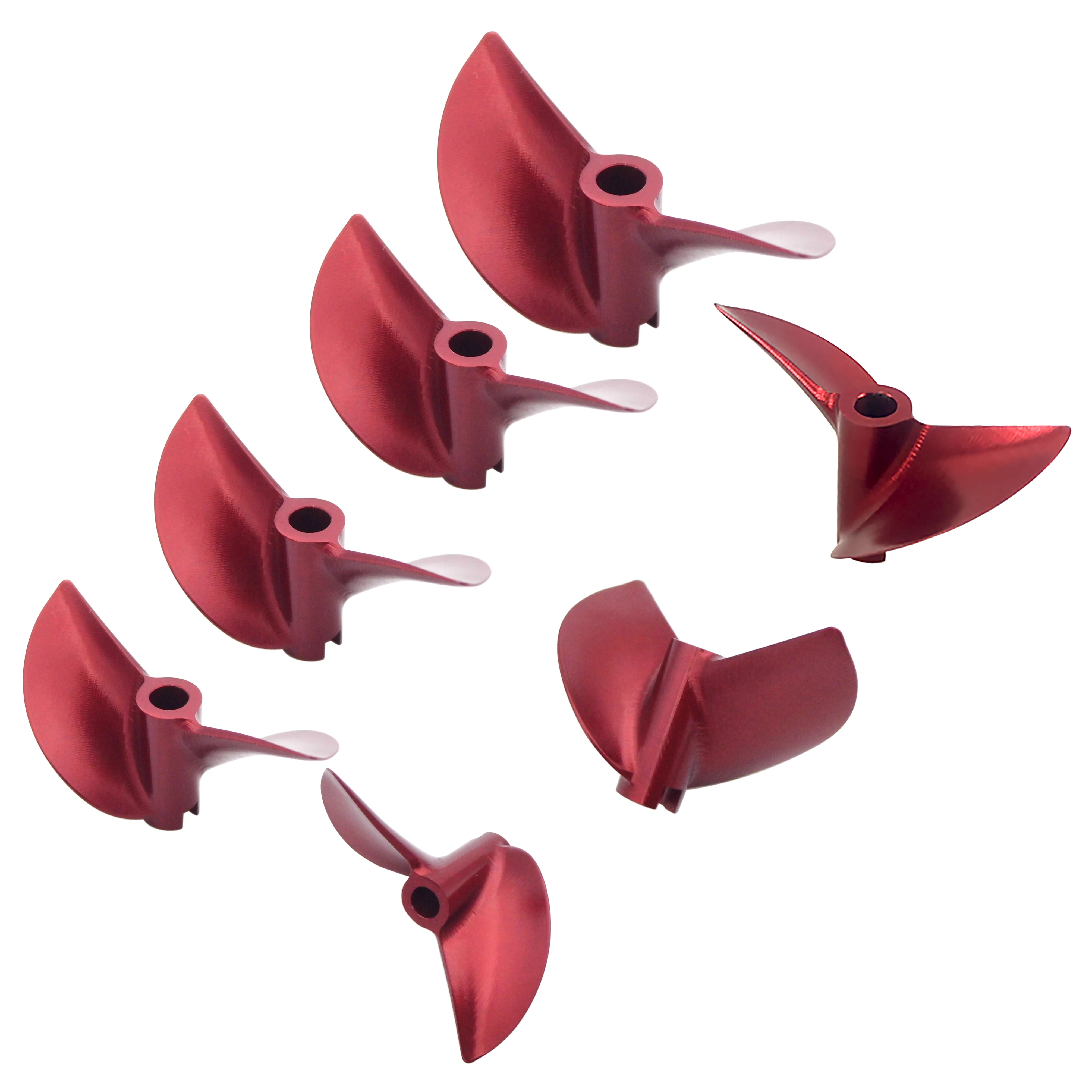 Скоростной лодочный пропеллер с ЧПУ 4 76 мм 3/16 &quotP1.9 40-45 Опора CW CCW алюминий опора