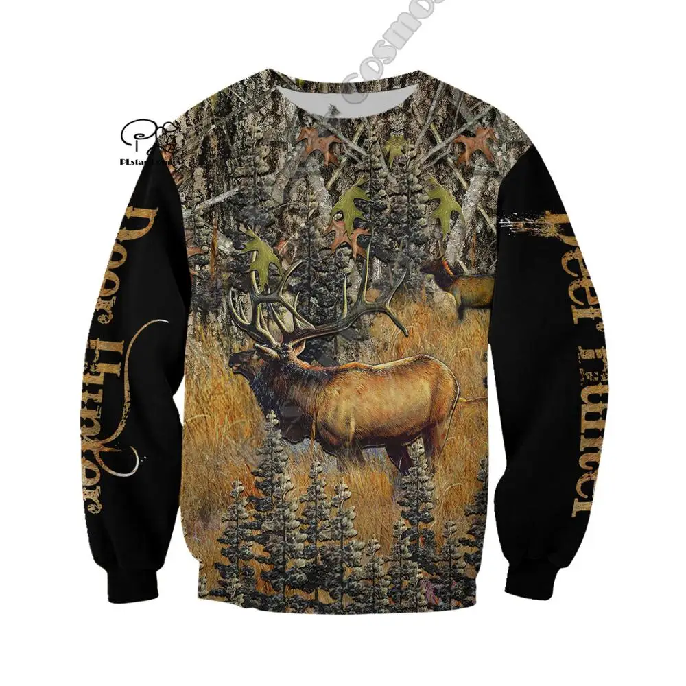 

PLstar Cosmos Camo Bow Deer Hunting Animal Hunter Pullover NewFashion Long sleeve Unisex 3DPrint Zip/Hoodie/Sweatshirt/Jacket 19