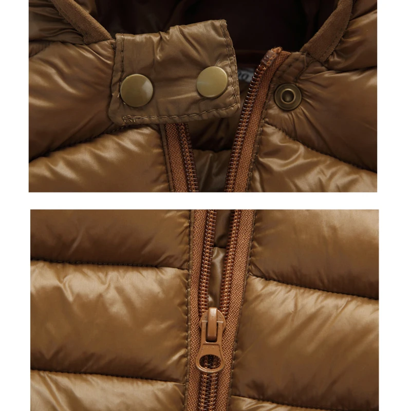 Детская пуховая одежда из хлопка 3 предмета (куртка + штаны жилет) зимнее пальто