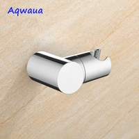 aqwaua shower head holder bracket stand 2 position for bathroom use standard size bathroom accessories chrome abs plastic