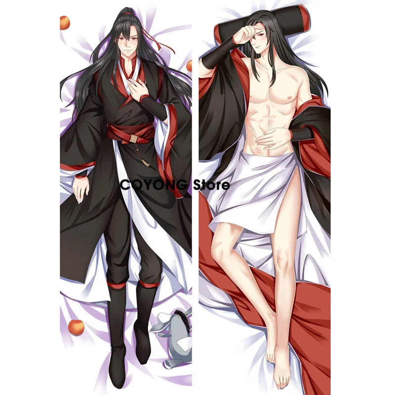 Аниме Mo Dao Zu Shi Dakimakura Wei Wuxian обнимая тело подушка наволочка чехол Otaku косплей сделай