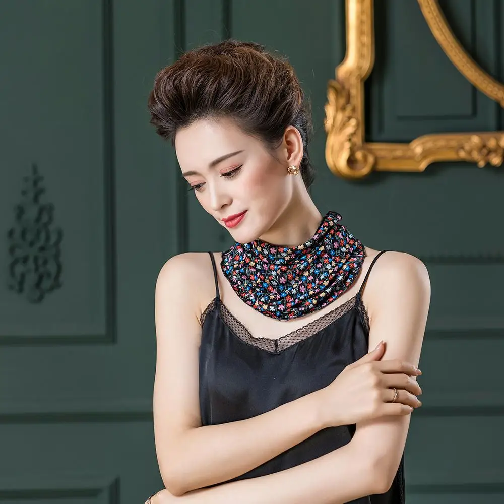 Женская повязка на шею чехол для лица шарф шифоновая бандана головной убор УФ