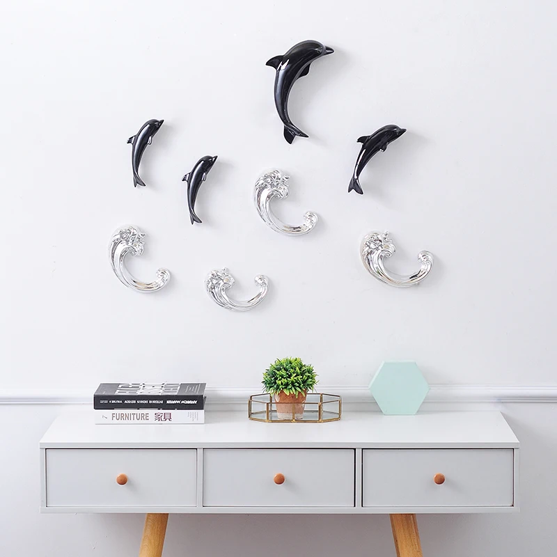 Современный Керамика шкатулки настенные росписи украшения дома Наклейка на