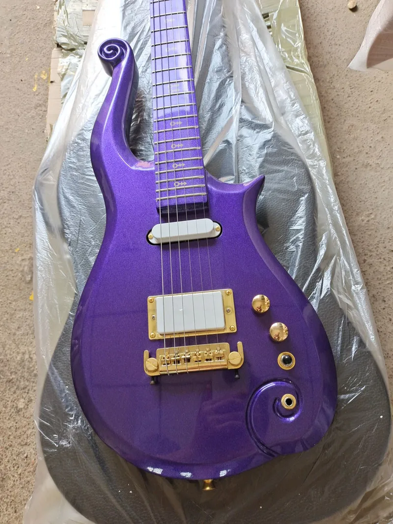 Высокое качество 6 chord prince cloud электрогитара поддержка для Заказчика Бесплатная