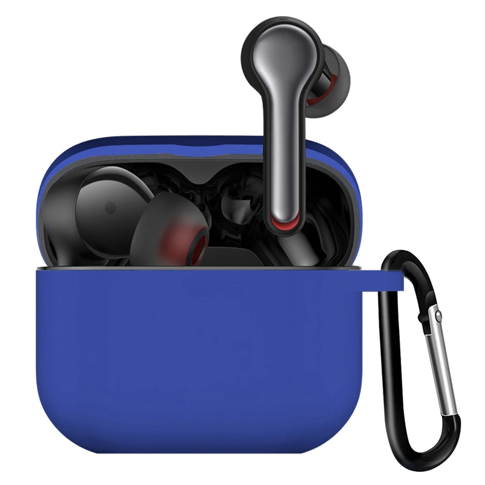 Новый однотонный силиконовый чехол для Anker Soundcore Liberty Air 2 ударопрочный с полной