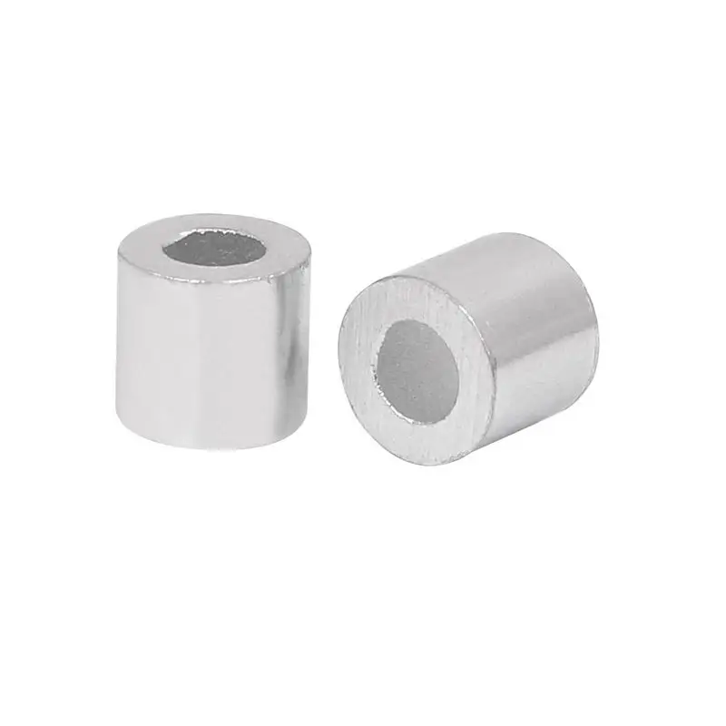 Кабель из алюминиевого сплава с зажимами 30 шт. для зажима каната 1/8