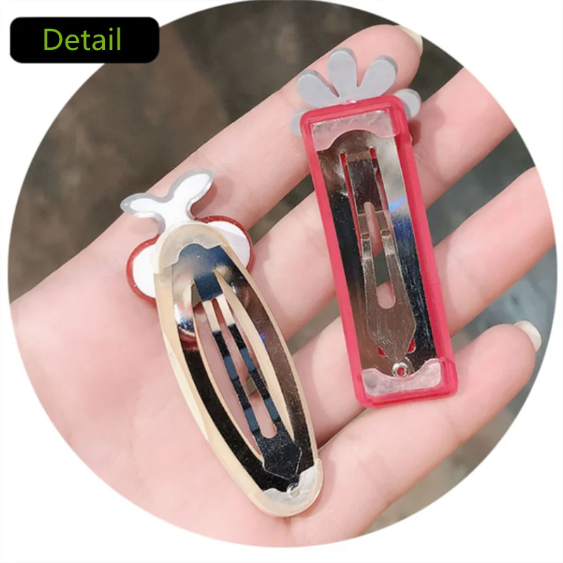 

7-Styles Girls Cute Fruit Hairpins Children Kids Flower Colorfur Sweet Lovely Hair BB Clips Fashion Hair Accessories Barrettes