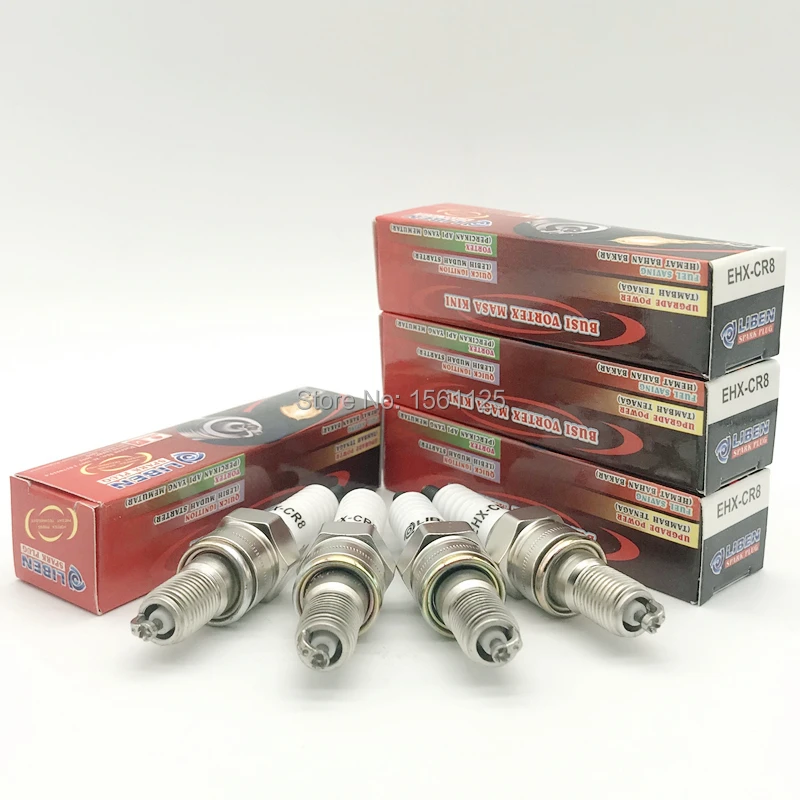 4 шт. вихревой POWER Свеча зажигания EHX-CR8 для UH4CC UH5CC RGU94C C8EH-9 C8EH9 CR8EH9 CR8EH-9 CR8EHV CR8EHIX-9 IUH24 U24FER-9 U24FER9