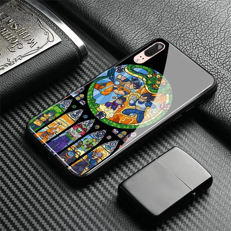 Dragon Ball super DBS аниме Гоку мягкий силиконовый стеклянный чехол для телефона для huawei Honor V mate P 9 10 20 30 Lite Pro Plus Nova 2 3 4 5