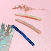hairpin accessories pins barrette crystal grips snap womens hair clips slide