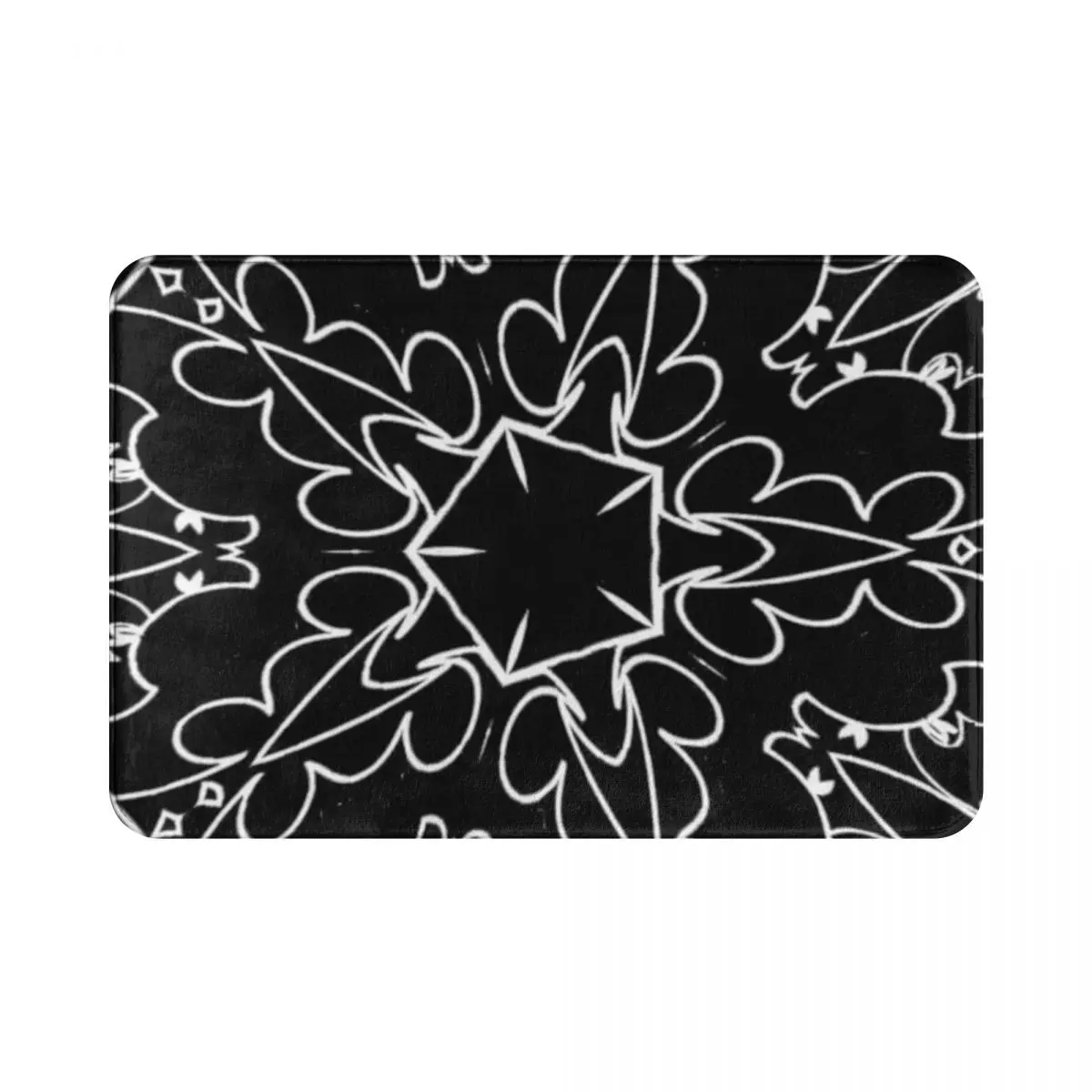 

Kaleidoscope Doormat Rug carpet Mat Footpad Polyester Anti-slip Cushion Front Room Corridor Kitchen Bedroom balcony toilet