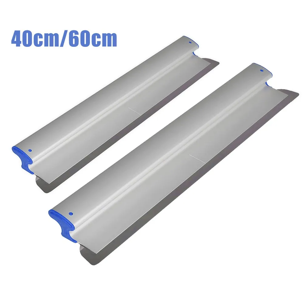 

25/40/60cm Stainless Steel Putty Knife Drywall Smoothing Tool Painting Finishing Skimming Blades Wall Plastering Tools
