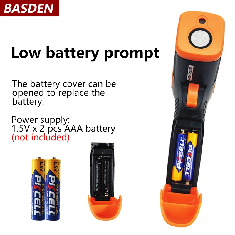 Инфракрасный термометр для измерения температуры цифровой Бесконтактный