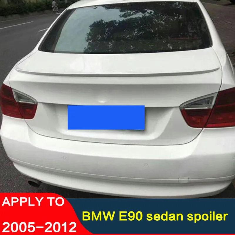 CEYUSOT для BMW E90 4 Двери Седан спойлер 05-12 BMW 3 серии 318i 320i 325i Автомобильный багажник спойлер задней крышки Крыло ABS плавников хвоста: Установите аксессуары CEYUSOT для BMW E90 4 Двери Седан спойлер 05-12 BMW 3 серии 318i 320i 325i Автомобильный багажник спойлер задней крышки Крыло ABS плавников хвоста: Установите аксессуары