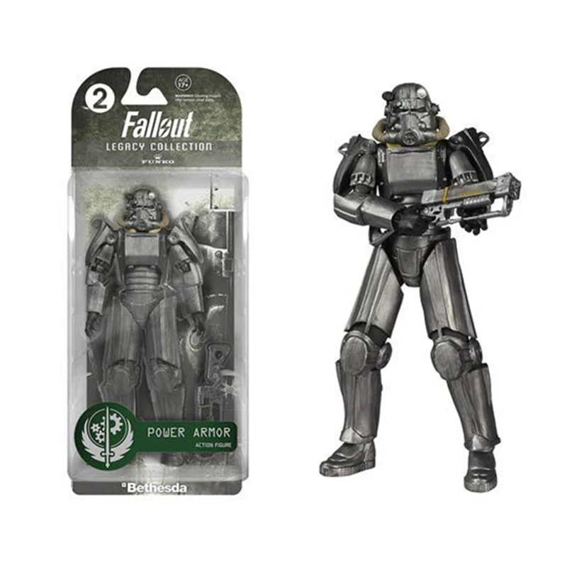 Экшн фигурки одинокий путешествие Fallout 4 Power Armor модель куклы игрушки для детей