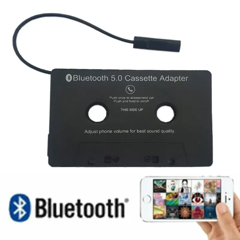 USB зарядка Bluetooth 5 0 музыкальный автомобильный аудиоприемник кассетный плеер
