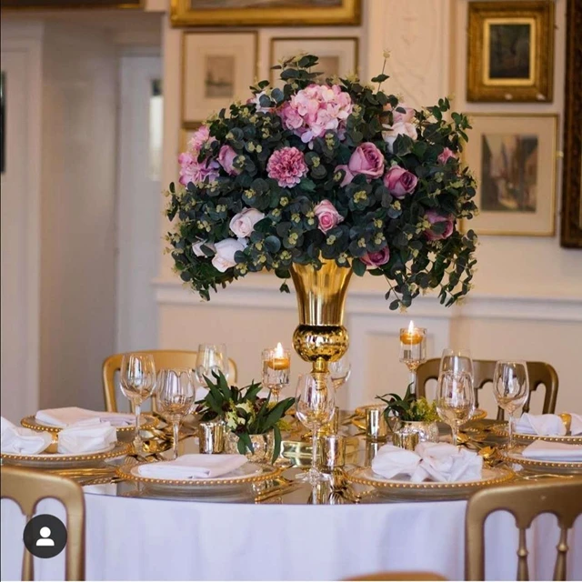 12 шт.) заводская цена набор для свадебной церемонии металлический Цветочный