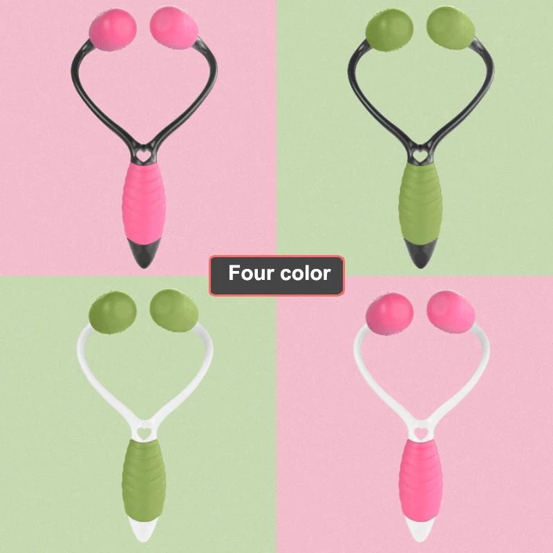 

3D Roller Type Facial Roller Massager Soft Silicone Slimming Face Lifting Massager Roller V Face Thin Double Chin Masseter Tools