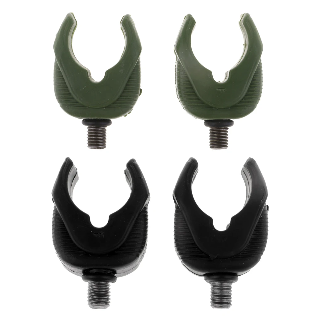 Подставка для удочки 2 шт. грубой рыбалки на карпа рыболовные снасти зеленый