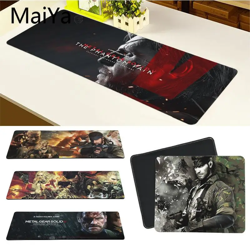 Высококачественный металлический прочный игровой коврик для мыши Maiya ноутбука