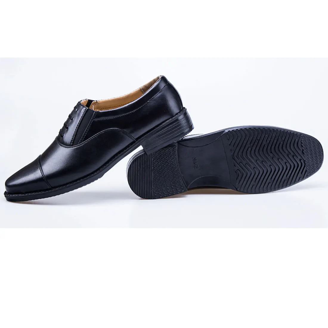 Туфли мужские классические квадратный носок модная кожаная обувь для мужчин