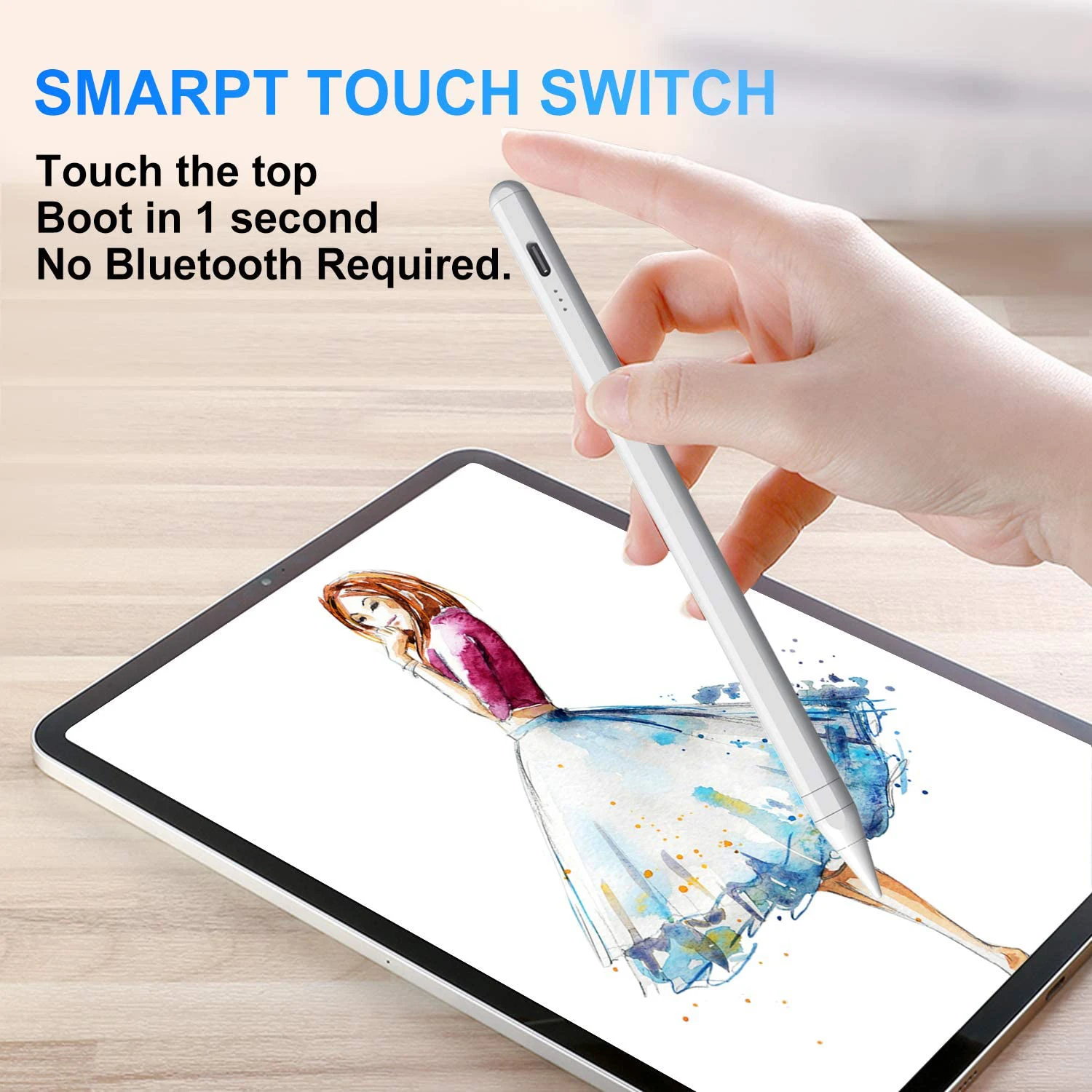 Стилус для Apple Pencil 2 1 iPad Pro M1 11 12 9 2021 2020 2019 2018 7 10 8th 7th Gen Air 3 4 Mini 5 | Компьютеры и офис