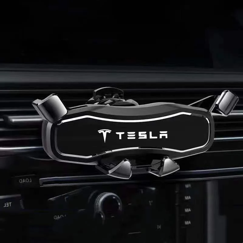 

For TESLA Model 3 X Y S Car Air Outlet Stand Telescopic GPS Phone Navigation Bracket Car Accessories