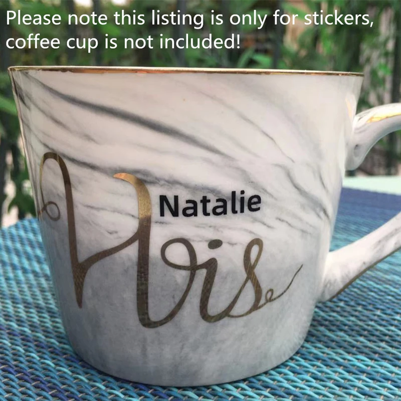 2 размера/набор 100 шт. смешанные Прозрачные именные наклейки s образные на заказ