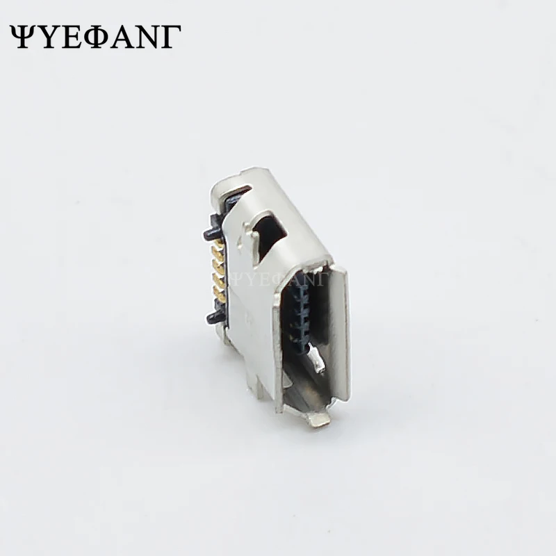 20 шт./лот Micro usb Тип B Женский 5Pin разъем SMT порт печатной платы зарядки|Соединители| |