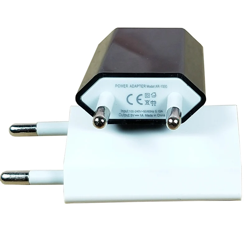 Розетка с европейской вилкой зарядное устройство USB 5 В 1 А iPhone X 8 7 iPad настенное для