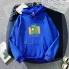 Женская толстовка с капюшоном и круглым вырезом, с карманами