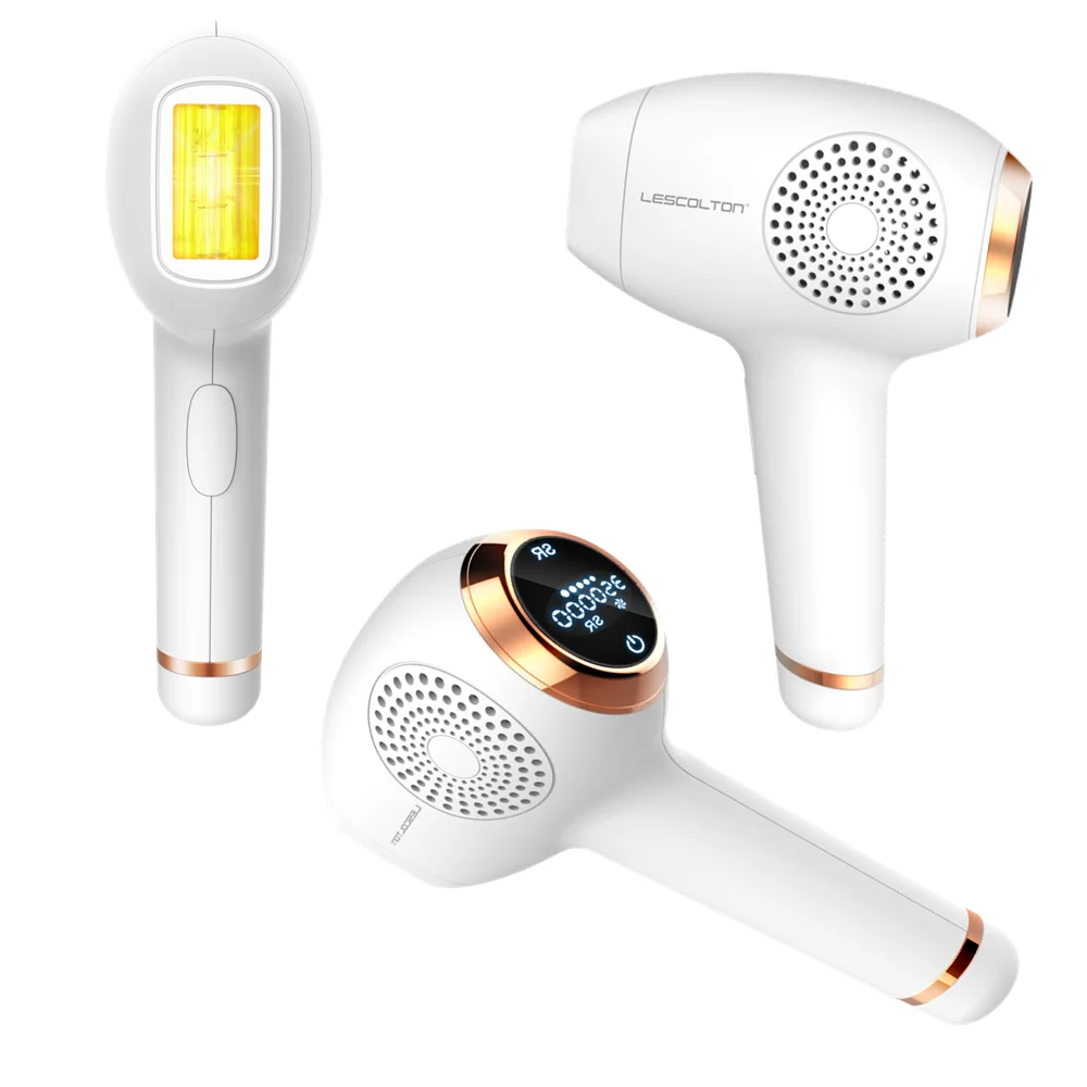 Lescolton IPL эпилятор, постоянное лазерное удаление волос, ЖК-дисплей, 350000 импульсов, лазерный триммер для бикини, фотоэпилятор
