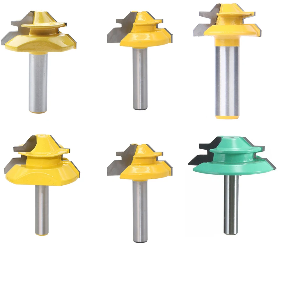 

Фрезерный станок по дереву с прямым концом 6 мм 8 мм, триммер Т-типа, режущий инструмент по дереву для отделки дерева