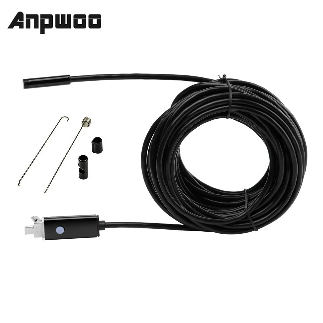 Эндоскоп подводный 10 м 720P 2 МП 6 светодиодов 8 мм USB Android|Коробки передач и кабели| |