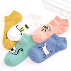 Женские носки Bobbysocks с милым мультяшным аниме, забавные носки в стиле хип-хоп для скейтборда, повседневные хлопковые уличные носки в стиле Харадзюку, креативные